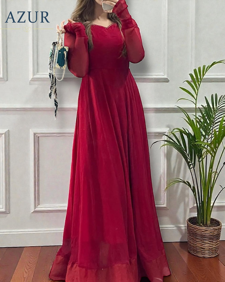 Soft Drape Chiffon Maxi