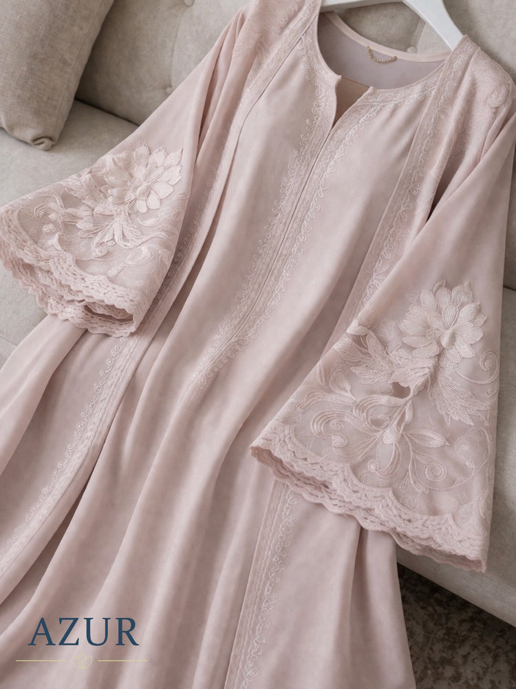 Petal Flow Embroidered Set