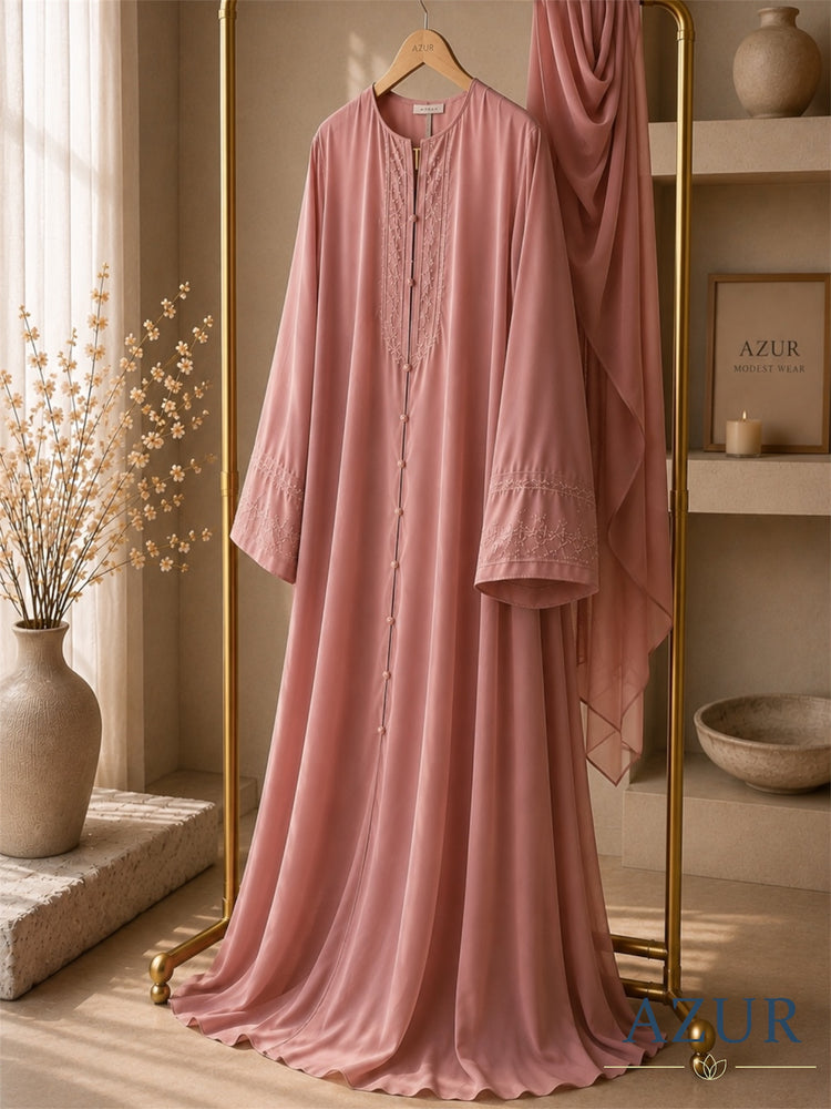 Rosé Bloom Inner & Gown Set