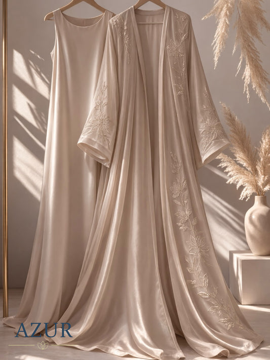 Champagne Bloom Inner & Gown Set