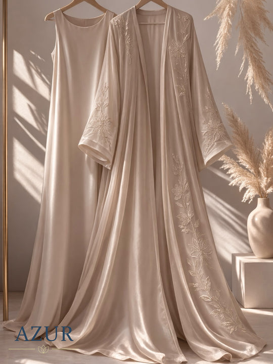 Champagne Bloom Inner & Gown Set