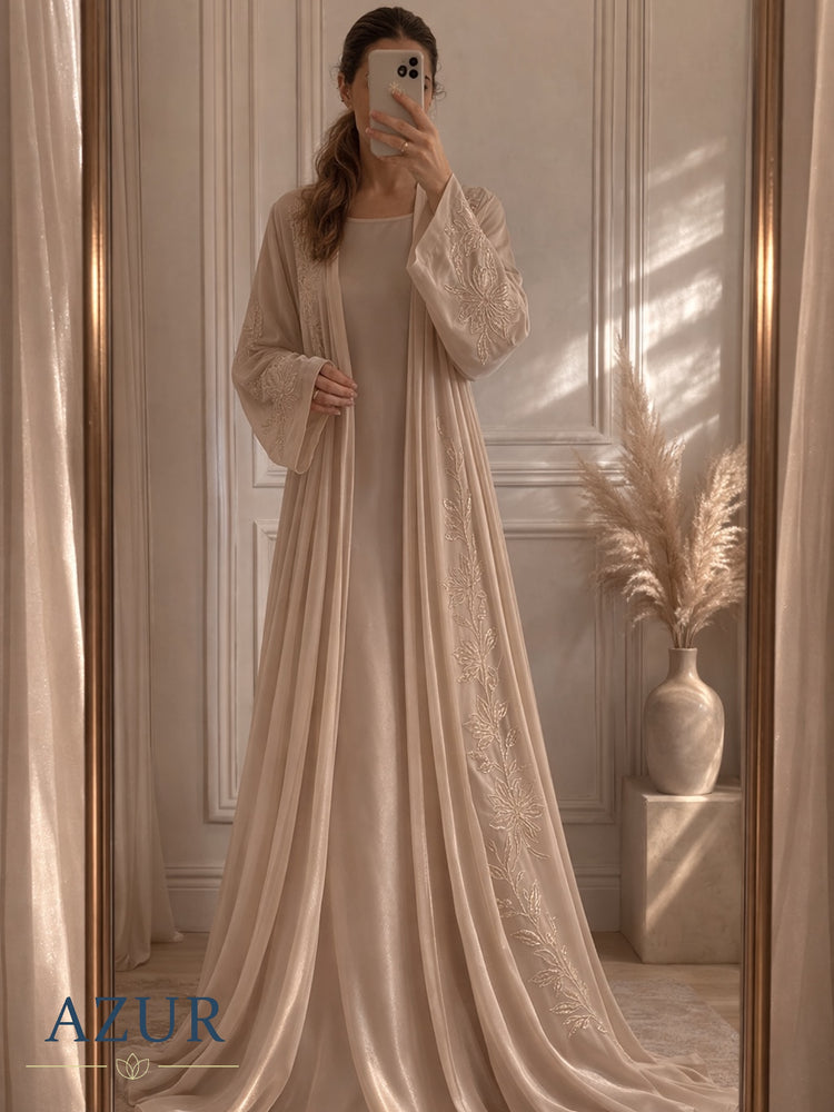 Champagne Bloom Inner & Gown Set