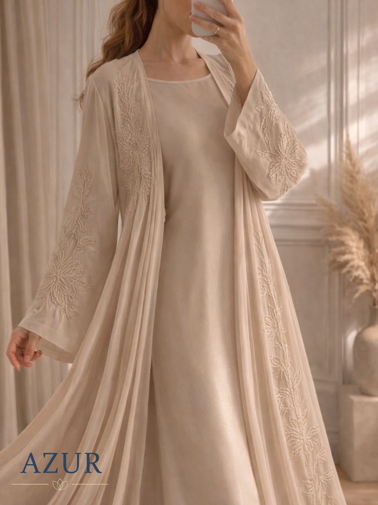 Champagne Bloom Inner & Gown Set