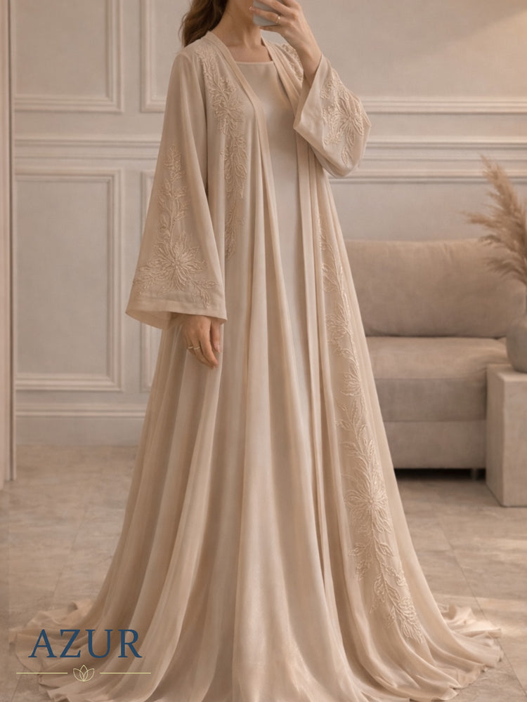 Champagne Bloom Inner & Gown Set