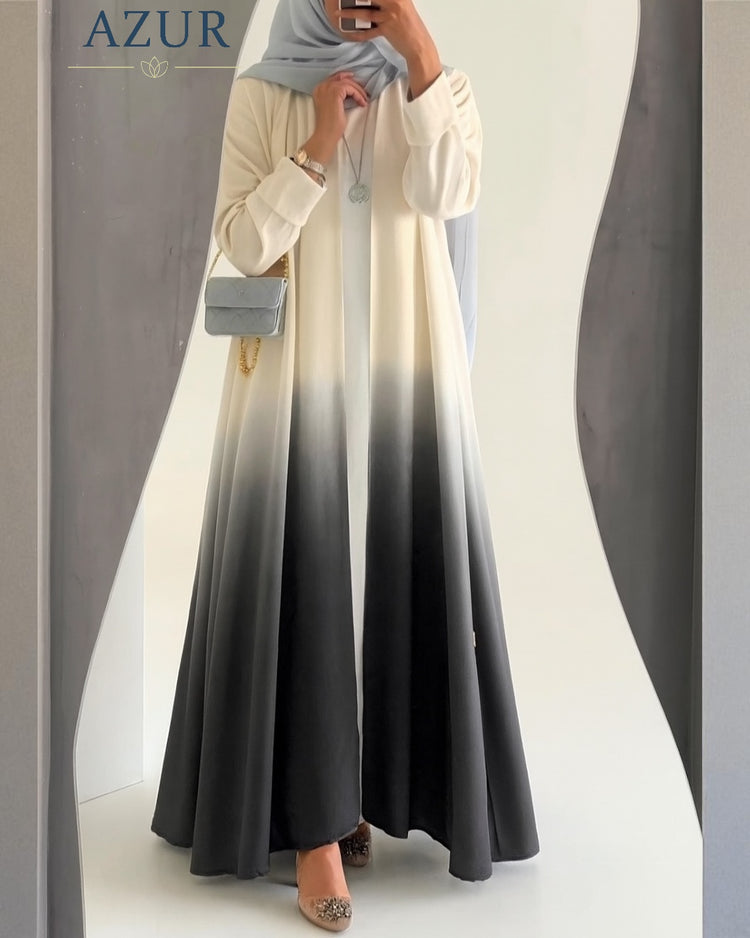 Ombre Elegance Abaya Set