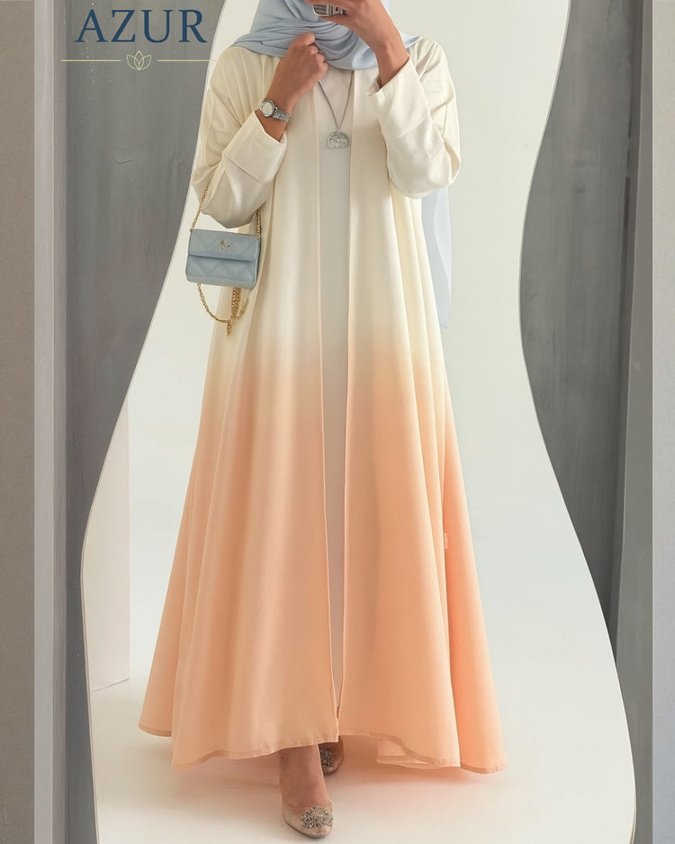 Ombre Elegance Abaya Set