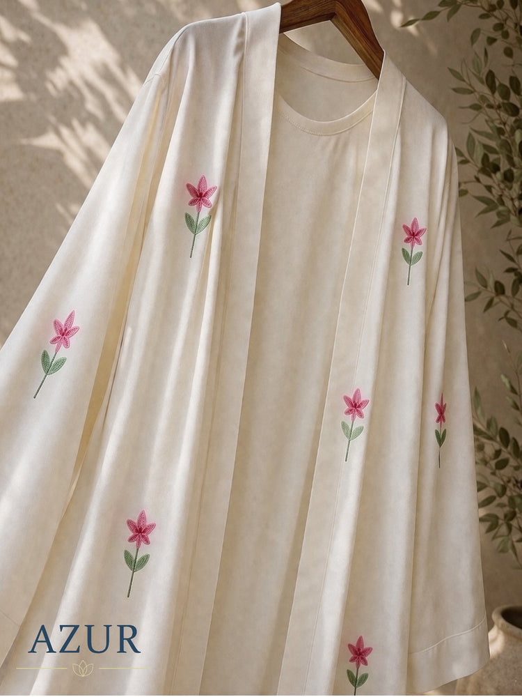 Blossom Whisper Inner & Gown Set