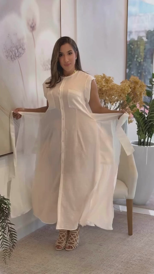 Timeless Irish Cotton Dress